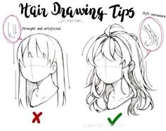 how to draw anime hair for beginners with step by step drawing instructions and tips