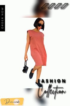 Hot Selling Elegant Women Solid Color O-neck Sleeveless Shoulder Pads Bodycon Knee Length Dresses Sleeveless Solid Color Cotton Mini Dress, Sleeveless Cotton Mini Dress In Solid Color, Casual Sheath Bodycon Summer Dress, Summer Casual Sheath Bodycon Dress, Casual Stretch Sleeveless Knee-length Dress, Casual Sleeveless Knee-length Stretch Dress, Casual Knee-length Bodycon Dress, Casual Cotton Knee-length Bodycon Dress, Casual Pink Knee-length Sleeveless Dress