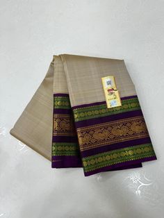 Bridal Collection Beige Color Pure Kanchipuram Silk Saree | Indian Traditional Ethnic Saree | Wedding or Party Wear Saree | Handwoven Gift Saree for Her Product Details : Saree Type : Pure Kanchipuram Silk Saree Golden Zari, Silk Mark Certified Blouse Piece : Yes (Un-Stitched) Saree Length : 5.5 Meters Blouse Piece Length : 80 cm Saree Weight : 0.9 kg Saree Fabric : Pure Kanchipuram Silk  Color : As shown in the picture Work : weaving Pattern : designer Occasion: Party Wear, Formal Wear, Festiva Pattern Blouses For Sarees, Saree Golden, South Indian Bride Saree, Ethnic Saree, Kanchi Sarees, Stitched Saree, Cotton Sarees Online, Wedding Blouse Designs, Hand Work Blouse