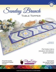 the sunday brunch table topper pattern