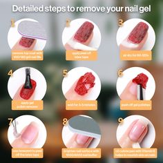 Say goodbye to soaking in acetone or wrapping foil. Remove polygel in 5 minutes without hurting your nails! ❄️ Gently remove gel polish, glitter, or nail glue in 2–5 minutes. ✨ Remove the toughest polygel and prepare your nails for your next manicure! 💅 0 damage + Free cuticle hydration 💖 Suitable for all polygel and artificial nails Paddie Polygel Remover Kit - A nail polish remover kit for beginners. How To Remove Polygel Nails, Polygel Removal, Remove Gel Polish, Gel Nail Removal, Gel Remover, Nail Repair, Nail Remover, Polygel Nails, Nail Oil