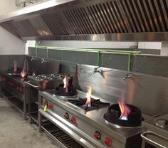 the kitchen is clean and ready to be used for many things in the restaurant or barbeque