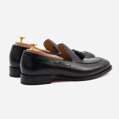 Dress up your casual look. Several decades ago an innovative shoemaker transformed the traditional Oxford into what we know today as the tassel loafer. The upper was formed from a wholecut piece of leather, with a distinct apron toe. The lace stay disappeared, and leather laces weaved through the topside. The entire construction was literally pulled together by the iconic tassels at the front. This sophisticated slip-on took the world by storm, and hasn’t let go since. Whether you’re taking it e Slip-on Tassel Loafers With Leather Sole For Galas, Gala Slip-on Tassel Loafers With Brogue Detailing, Galas Slip-on Tassel Loafers With Rubber Sole, Wingtip Tassel Loafers With Rubber Sole For Galas, Tassel Loafers With Brogue Detailing For Galas, Galas Slip-on Tassel Loafers With Leather Sole, Goodyear Welted Slip-on Tassel Loafers With Round Toe, Slip-on Tassel Loafers With Goodyear Welt, Goodyear Welted Tassel Loafers With Almond Toe