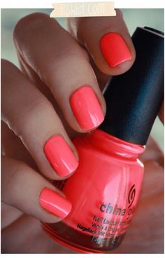 China Glaze "Flip Flop Fantasy" this is my favorite toe color for the summer!! Flip Flop Fantasy, Neon Nails, Manicure Y Pedicure, China Glaze, Manicure E Pedicure, Nail Polish Colors, Love Nails, Trendy Nails