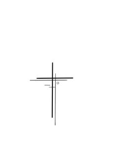 a black and white photo of a cross