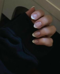 Basic Nails, French Tip Acrylic Nails, Nail Candy, Glow Nails, I Love Nails, Birthday Nails, Dream Nails, Chic Nails, French Tip Nails