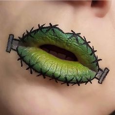 🚨NEWS: @conjure_cosmetics 🚨 @conjure_cosmetics is releasing a Halloween collection! @april_christinaa inspired @conjure_cosmetics to create this beautiful lip art with the shades from the collection! . Picture from @conjure_cosmetics . . Follow us for news in indie makeup, polish, perfume, and more! @theindiemood . .  #greenlipstick #greenlips #lipart #lipswatch #halloweenmakeup #indiemakeup #conjurecosmetics #theindiemood Green Lipstick, Green Lips, Indie Makeup, Lip Swatches, Halloween Makeup Looks, Mood Instagram, Beautiful Lips, Lip Art, The Conjuring