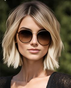 Bob Blond, Blonde, Hair Styles, Hair, Pins, Quick Saves, Color