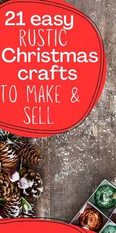 rustic Christmas crafts to make and sell Easy Christmas Crafts To Sell Simple, Christmas Craft Show Ideas, Primitive Christmas Crafts Diy, New Christmas Crafts For 2024, Christmas Crafts To Sell Bazaars, Country Christmas Crafts, Craft Ideas Christmas, Diy Christmas Crafts To Sell, Rustic Christmas Crafts