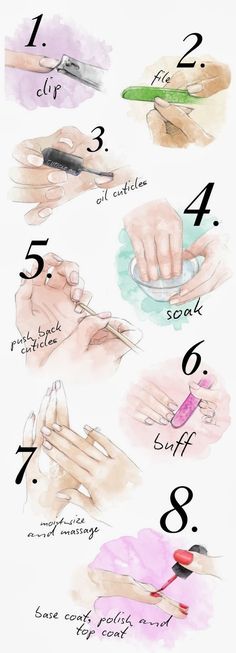 Do It Yourself Nails, Paznokcie Hello Kitty, French Pedicure, Nail Salon Design, Natural Detergent, Cuticle Care, Smink Inspiration, Spa Water, Brittle Nails