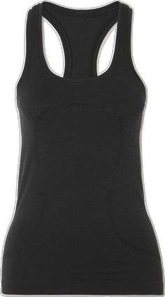 Lululemon Seamless Sports Bra, Lululemon Tank Top For Training, Lululemon Athleisure Activewear With Built-in Bra, Black Lululemon Yoga Tops, Lululemon Black Yoga Top, Lululemon Activewear With Mesh Back And Stretch, Black Moisture-wicking Top By Lululemon, Lululemon Black Activewear With Medium Support, Lululemon Sporty Activewear With Built-in Bra