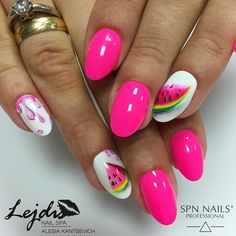 Best Summer Nails - 31 Best Summer Nail Art for 2018 - Hashtag Nail Art Curve Nails, Nails For The Holidays, Best Summer Nails, Music Nails, Holidays 2023