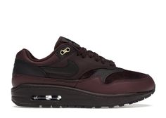 Nike Air Max 1 Burgundy Crush (Women's) Nike Air Max 1, Hot Sneakers, Air Max 1, Nike Sneakers, Adidas Yeezy, Jordan Retro, Trading Cards, Air Max, Nike Air Max