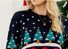 Tavimart Autumn Winter Women's Pullover Sweater Christmas Sweater Little Snowman Round Neck Long Sleeve Print Sweater Thick Knit Jumper Sweater Christmas, Print Sweater, Pullover Sweater Women, Printed Sweater, Knit Jumper, Women Pullover, Christmas Sweater, Winter Women, Pullover Sweater