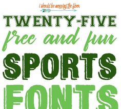 Fancy Party fonts Sports Fonts For Cricut, Sport Fonts Free, Baseball Fonts Free, Free Sports Fonts, Free Typography, List Of Sports, Football Fonts, Baseball Font, Free Fonts For Cricut