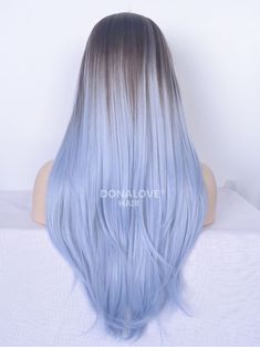 Black To Blue Ombre, Brown Ombre Hair, Beautiful Hair Color, Ombre Hair Color, Hair Dye Colors