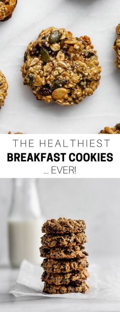 the healthiest breakfast cookies ever