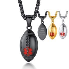 PRICES MAY VARY. How to Get Your Custom Medical Alert Necklace:Click on yellow button''Customize Now''to make your medical id tag necklace. (Large space to custom, just input specify allergies, medical conditions, or emergency contacts to empower medical professionals with vital information that can potentially save a life Stay safe and protected with our medical alert necklace!This stylish and functional accessory is designed to alert medical professionals to your specific conditions or allergi Life Alert Necklace, Life Alert, Medical Alert Necklace, Medical Emergency, Medical Symbols, Medical Alert, Medical Information, Functional Accessories, Necklace For Men