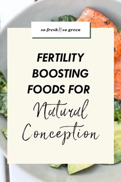 A low-down on fertility boosting foods + delicious recipes designed for a healthy conception and pregnancy. Ttc Foods To Eat, Ttc Meals, Ttc Recipes, Fertility Boosting Foods, Natural Fertility Boosters, Ivf Diet, Mood Boosting Foods, Help Getting Pregnant