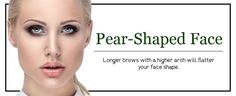 Eyebrow Shapes | Different Eyebrow Shapes Pear Shaped Face, Plucking Eyebrows, Beauty Hacks Nails, How To Draw Eyebrows, Face Shape Hairstyles