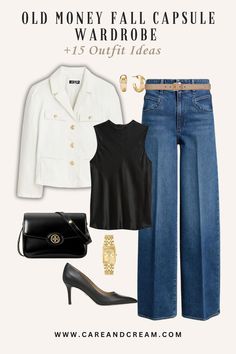 Old Money Fall Capsule Wardrobe + 15 Outfit Ideas Winter Outfits Petite, Create Capsule Wardrobe, Outfit Collages, Classic Outfits For Women, Old Money Outfits, Money Outfit