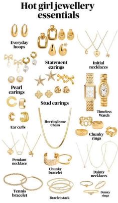 How To Wear Jewelry Tips Cheat Sheets, Jewelry Guide Cheat Sheets, Where To Get Gold Jewellery, Where To Get Jewelry, Places To Buy Jewelry, Earring Guide, Where To Buy Jewelry, Jewelry Names, Jewellery Essentials