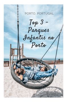 two people laying in a hammock on the beach with text overlaying top 3