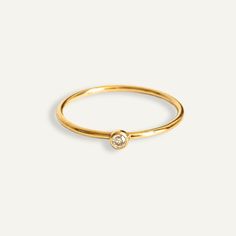 Introducing our dainty Solitaire Ring, crafted with 18k gold filled material for a touch of luxury. This everyday ring is perfect for adding some sparkle to your every day look. ∙ D E T A I L S ∙- 18k Gold Filled - Sizes range from 5 - 10∙ G O L D ∙ F I L L E D ∙ Gold-filled components contain 100+ times more real gold than gold-plated components and are both durable and tarnish resistant. It is more affordable and accessible than solid gold but higher quality than gold plated. Luxury Rose Gold Tarnish Resistant Rings, Luxury Tarnish-resistant Rose Gold Rings, Necklaces Simple, Unique Pendant Necklace, Rings Collection, Everyday Ring, Gold Filled Ring, D F, Everyday Rings