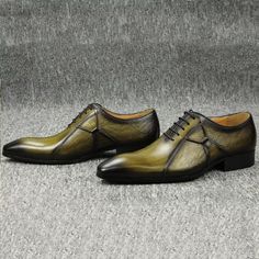 Introducing the ChicOpulent Nuptial Brogue, a deluxe shoe crafted with genuine cow leather for a sophisticated and timeless look. With its lace-up closure and pointed toe design, this shoe exudes elegance and style. Elevate your formal attire and make a statement on your special day. Shop now and step into luxury. Shoe Crafts, Formal Attire, Green Man, Toe Designs, Casual Everyday, Travel Backpack, Signature Style, Formal Occasion, Cow Leather