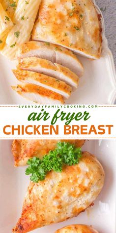 Get your Ninja Foodi ready for this main course idea! This chicken dish is a family-friendly dinner. Deliciously tender and juicy, this Air Fryer Chicken Breast Recipe is satisfying! Save this and try it! Air Fryer Chicken Breasts, Air Fryer Chicken Breast, Air Fryer Recipes Chicken Breast, Marinating Chicken Breast, Chicken Breast Recipe, Air Fried Chicken, Chicken Main Dishes