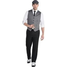 1920s Great Gatsby Fashion Men, Roaring 20s Mens Costume, The Great Gatsby Costumes Men, The Great Gatsby Men Outfits, 20s Costume Men, Roaring 20s Party Outfit Men, Great Gatsby Party Outfit For Men, Roaring 20s Party Outfit Mens, 1920s Fashion Male