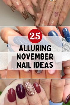 Sally Nails, Fall Leaves Nail Art, Classy Nail Art Ideas, September Nails, November Nails, Minimalist Nail Art, Nails Today, Sweater Nails, Seasonal Nails