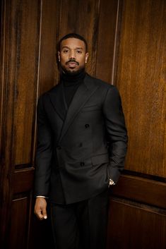 Michael B Jordan 2023, Creed Michael B Jordan, Black Mens Fashion Suits, Adonis Creed, Tiktok Crush, Black Men Suits, Michael Bakari Jordan, Men Poses, Party Jacket