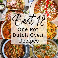 the best one pot dutch oven recipes