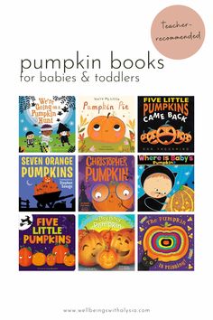 pumpkin books for babies and toddlers