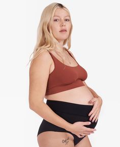 Try a 3-pack and save! Through the most sensitive times of pregnancy and postpartum, this bra is your everything! It's so comfortable you won't want to take it off, and you won't need to! This best-selling bralette is made in a super-soft, stretchy, OEKO-TEX certified non-toxic fabric and provides minimal support with ultimate comfort for 24/7 wear. It was designed with a lactation consultant to optimize breast health and minimize afflictions, such as mastitis and clogged or plugged ducts. The e Birth Recovery, Nursing Tank, Postpartum Body, Sleep Bra, Lactation Consultant, Breast Health, C Section, Black Clay, Nursing Bra