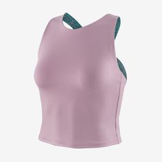 This tank is the result of a collaboration between our ambassadors and our design team, and combines support, comfort and mobility for a wide variety of body shapes and sizes. Wear it on warm days bouldering or cragging—and since it’s reversible, no one will notice if you keep it on an extra day or two. Made in a Fair Trade Certified™ factory. | Patagonia Women's Reversible Active Tank Top in Milkweed Mauve, XL - Short Length - Recycled Polyester/Spandex Mens Yoga Clothes, Patagonia Outfit, Cut Leggings, Shirts For Leggings, Active Tank Tops, Swimwear Outfit, Patagonia Womens, Yoga Clothes, Bouldering