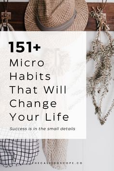 How to succeed in life? Look at your daily habits. What you do everyday can either make you or break you. This post gives you 151+ positive micro habits that you can adopt in your day to day routine to help you accelerate your growth and success. Follow @thecaleidoscopeco for more personal development resources and daily journal prompts. Positive Daily Habits, Everyday Habits Healthy, Creating Good Habits, Goals For Next Year, Good Habits To Develop, Daily Habits For A Better Life, How To Change Mindset Life, How To Improve Life, How To Start Over In Life Tips