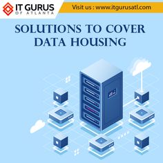 the cover page for it guruus's solution to cover data houseing, which includes