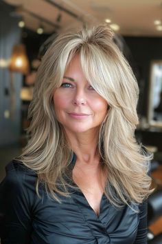 Best Summer Haircuts, Long Hair Older Women, 100 Hairstyles, 23 Summer, Haircuts Ideas, Creative Hair Color, Beautiful Gray Hair, Goddess Braids Hairstyles