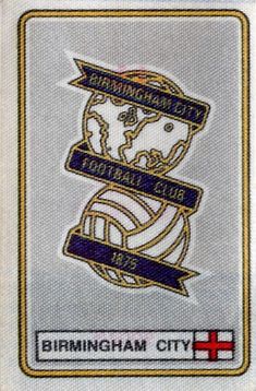 the badge for birmingham city football club, which has been embroidered onto it's back