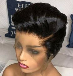 Product Name: Human Hair Wigs Short Pixie Cut T Lace Front Wig Brazilian Straight Hair Wig 12A Hair Length: 10inch 100% Human Hair 12A Grade T Shape 13x4 Lace Front Wig Hair Material: 100% Real Human Hair, High Quality, 12A Virgin Hair, One Direction, Cuticle Hold, Can be Dyed/ Bleached, No Shedding and No Tangle, Easy to                                          Care, Last Longer, Can be restyled easier . Hair Color:  Hair Density: 180% Density, 130% 150% 200% density which need extra cost cab b Straight Pixie Cut, Short Cut Wigs, Finger Wave, Full Lace Front Wigs, Brazilian Hair Wigs, Short Human Hair Wigs, Brazilian Straight Hair, Remy Human Hair Wigs, Pixie Cut Wig