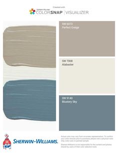 the color scheme for sherylin - williams's paint