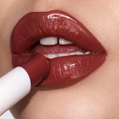 Hyaluronic Acid-infused hydrating LIPSTICK BALM in a berry shade your lips will love! Maquillage On Fleek, Hydrating Lipstick, Smink Inspiration, Makijaż Smokey Eye, Makeup Pictures, Lipstick Makeup, Makati, Makeup Eyeliner, Pretty Makeup