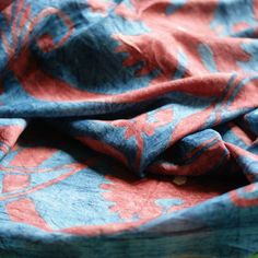 Collector's Kalamkari Hand Painted Large Silk Shawl From India Textile Zinnia Folk Arts Bohemian Silk Scarf With Batik Print, Handmade Traditional Silk Scarf, Traditional Handmade Silk Scarves, Bohemian Silk Scarf With Natural Dye, Bohemian Silk Scarf With Traditional Drape, Bohemian Handmade Silk Scarves, Handmade Silk Bohemian Shawl, Handmade Silk Bohemian Scarf, Handmade Silk Bohemian Scarves