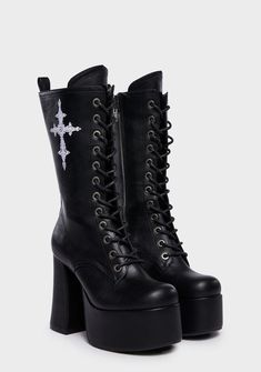 Goth Heel Boots, Black Gothic Boots, Alternative Boots, Gothic Heels, Goth Heels, Boots Goth, Goth Boots, Gothic Boots