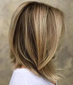 long bob - Google Search Layered Lob, Balayage Straight Hair, Tan Skin Blonde Hair, Layered Bob Hairstyles, Long Layered Haircuts