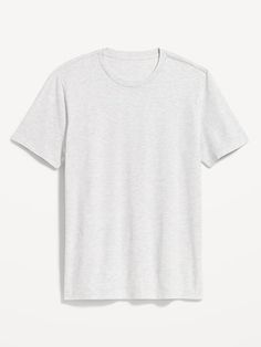 Crew-Neck T-Shirt | Old Navy Classic Gray Crew Neck T-shirt, Basic Gray Short Sleeve T-shirt, Relaxed Fit Short Sleeve Basic T-shirt, Gray Short Sleeve T-shirt For Everyday, Classic Gray Short Sleeve T-shirt, Gray Crew Neck T-shirt For Summer, Gray Crew Neck Shirt For Summer, Cotton Crew Neck Short Sleeve Top, Casual Short Sleeve Basic T-shirt