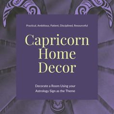 the cover of capricon home decor