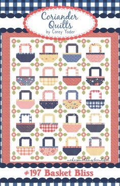 the corner quilt pattern is featured in this book